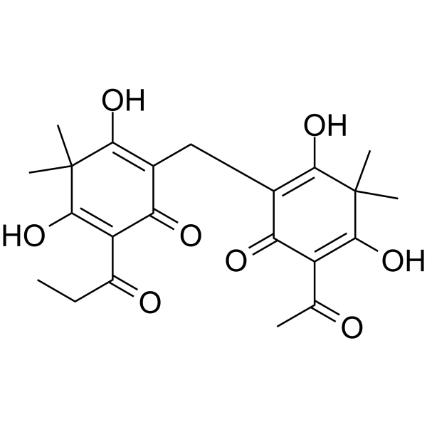 Albaspidin-AP Structure
